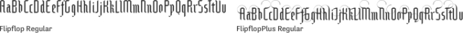 Flipflop Font Preview