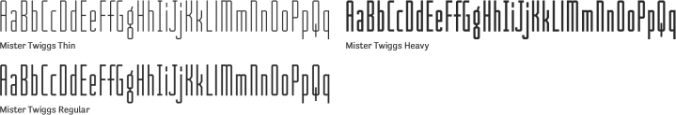 Mister Twiggs Font Preview