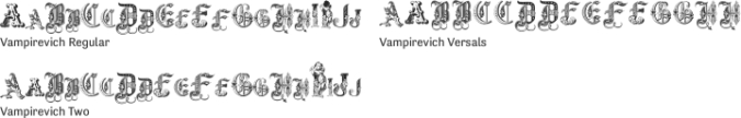 Vampirevich Two font download
