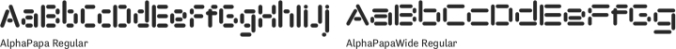 AlphaPapa Font Preview