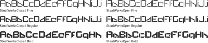 StealWerks Font Preview