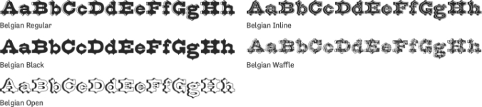 Belgian font download