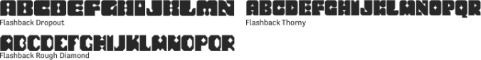 Flashback Font Preview