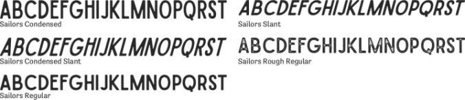 Sailors Font Preview