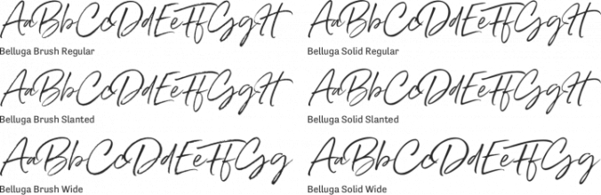 Belluga Font Preview