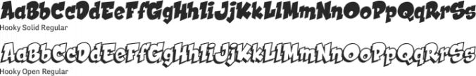 Hooky Font Preview