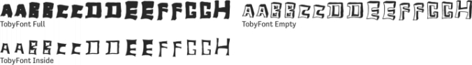 TobyFont Font Preview