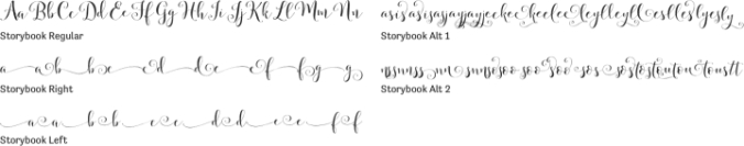 Storybook Font Preview