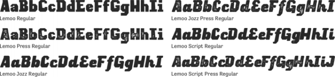 Lemoo Font Preview
