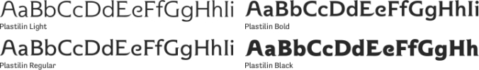 Plastilin font download