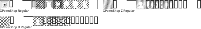 XPawnShop Font Preview