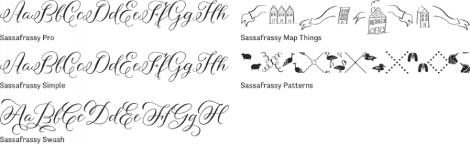 Sassafrassy Font Preview