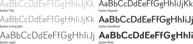 Epitet font download