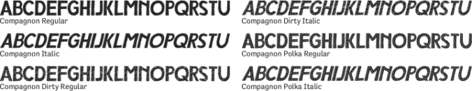 Compagnon Font Preview