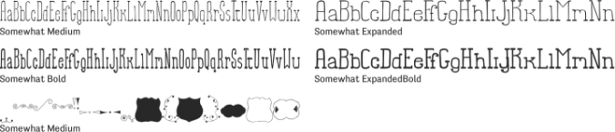 Somewhat Font Preview