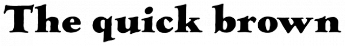 LTC Hess Monoblack Font Preview