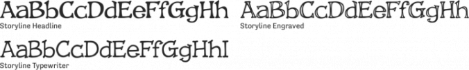 Storyline Font Preview
