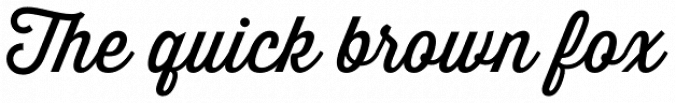 Thirsty Script Font Preview