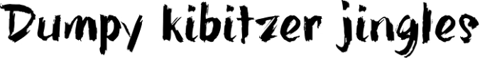hillBelly Font Preview