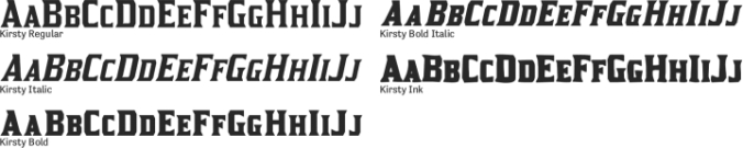 Kirsty font download