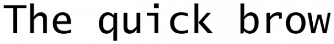 Lucida Sans Typewriter Font Preview