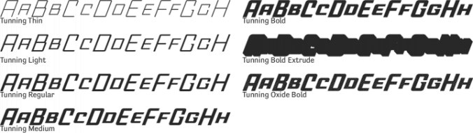 Tunning Font Preview