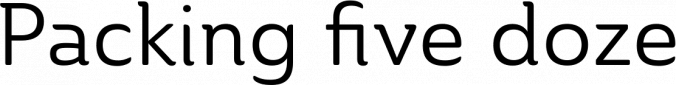 Black Fox Font Preview