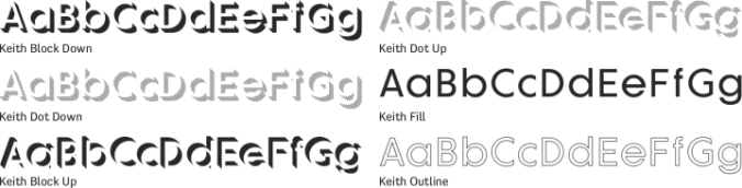 Keith Font Preview