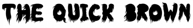 Hairy Beast Font Preview