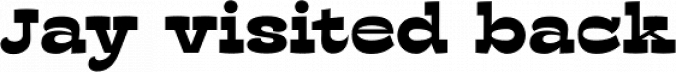 Attica Font Preview