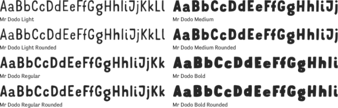 Mr Dodo Font Preview