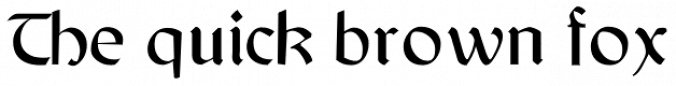 Rundgotisch Font Preview