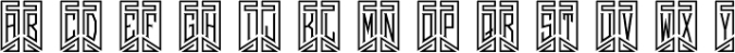 MFC Piege Monogram Font Preview