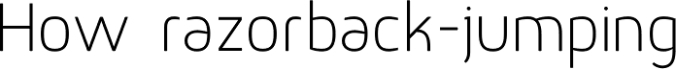 Birica Font Preview
