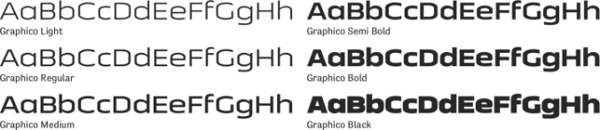 Graphico Font Preview