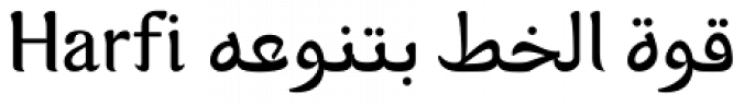 Arabetics Harfi Font Preview