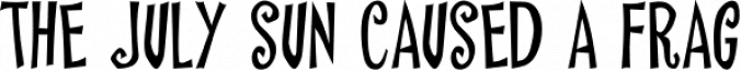 Candle Wax JNL Font Preview