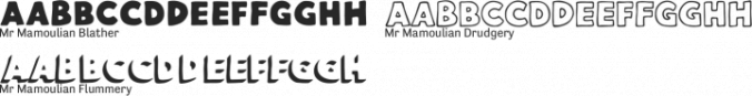 Mr Mamoulian Font Preview
