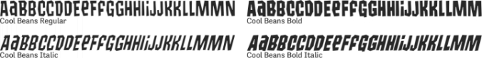 Cool Beans Font Preview
