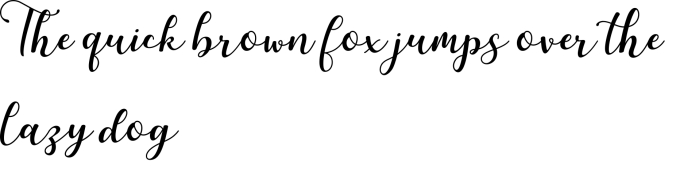 Martinesse Script Font Preview