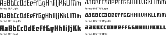 Fermo TRF Font Preview