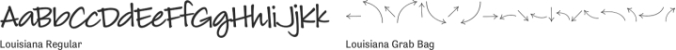Louisiana Font Preview