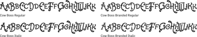 Cowboss font download