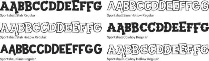 Sportsball Font Preview