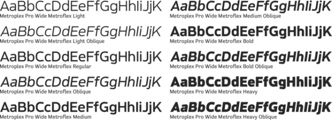 Metroplex Pro Wide font download