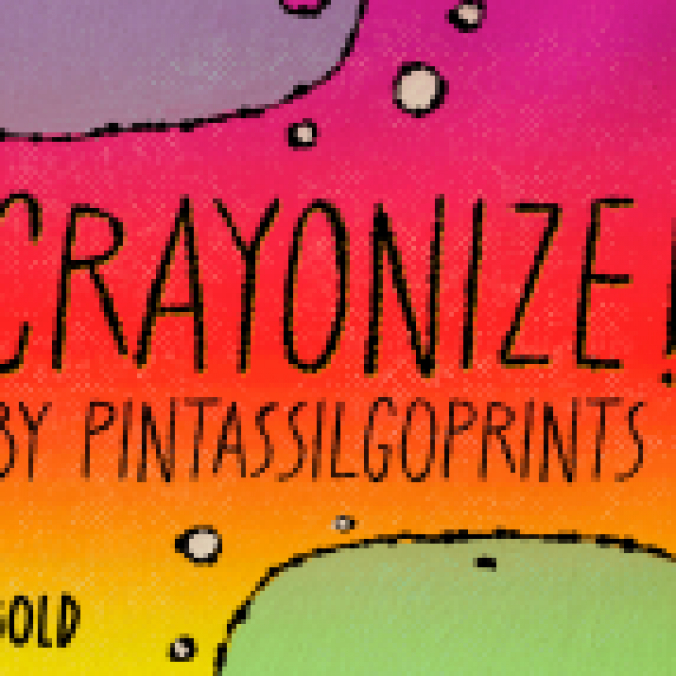 Crayonize font download