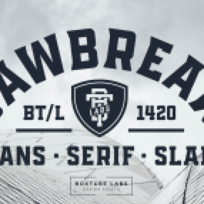 Jawbreak Font Preview