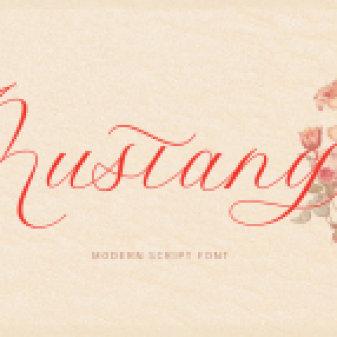 Mustang script font download