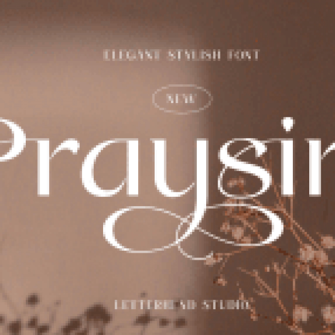 Praysire Font Preview