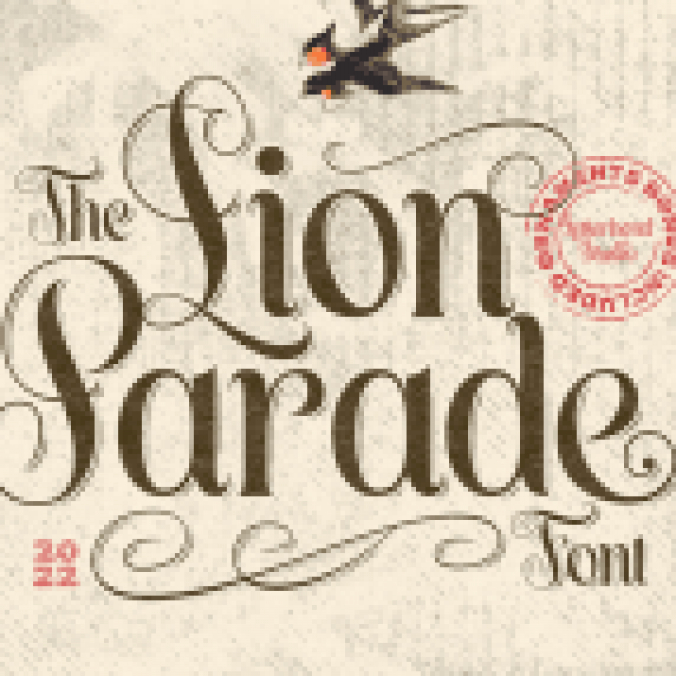 Lion Parade font download
